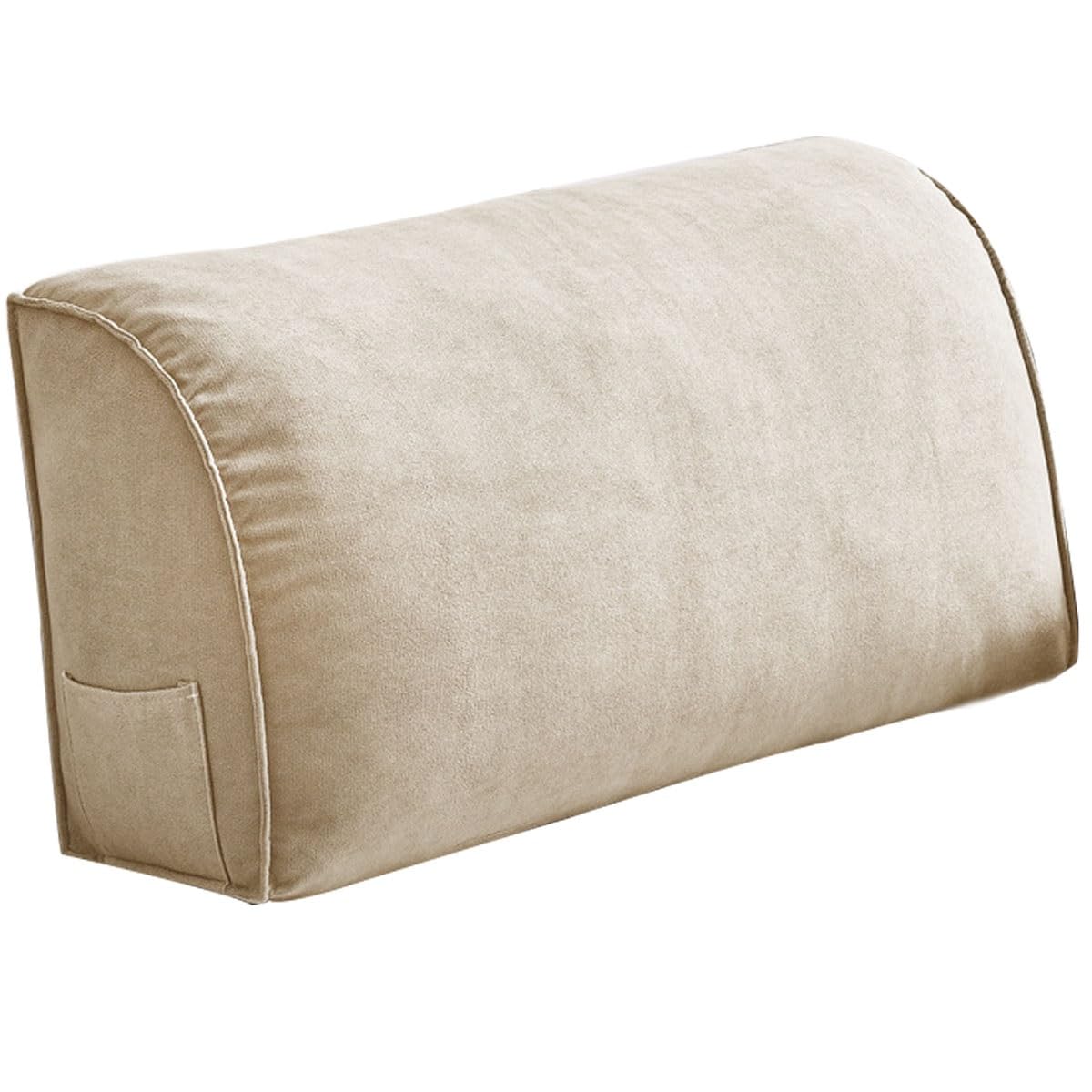 Cuscino di supporto lombare extra spesso per divano e letto, cuscino staccabile per collo e schiena, cuscino da lettura (27,5 x 17 cm) - T & Support for Relaxat