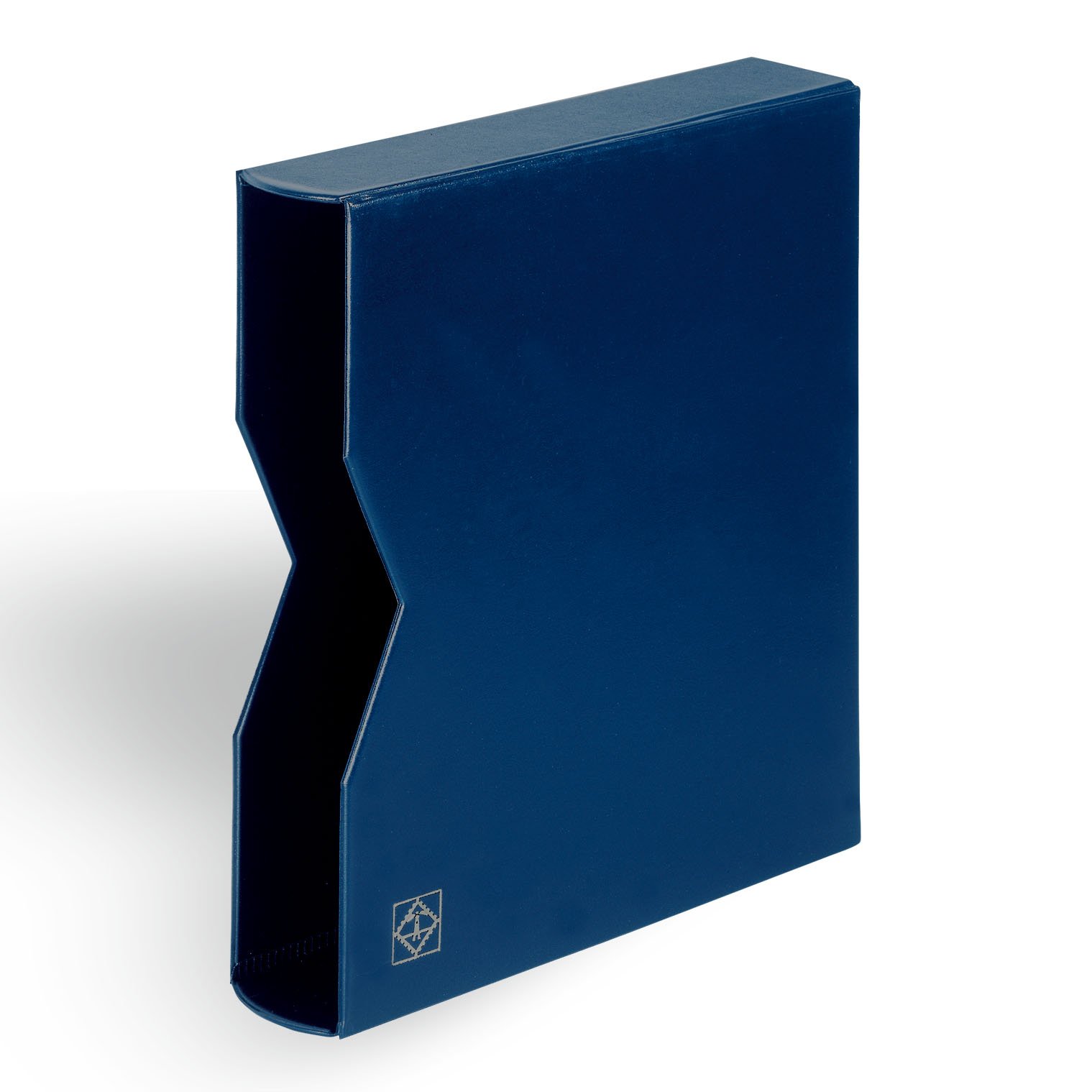 Boîte à Monnaie Leuchtturm Smart - 20 Compartiments Pour Pièces Jusqu'à 41mm - Fond Velours Bleu - Pour Collectionneurs
