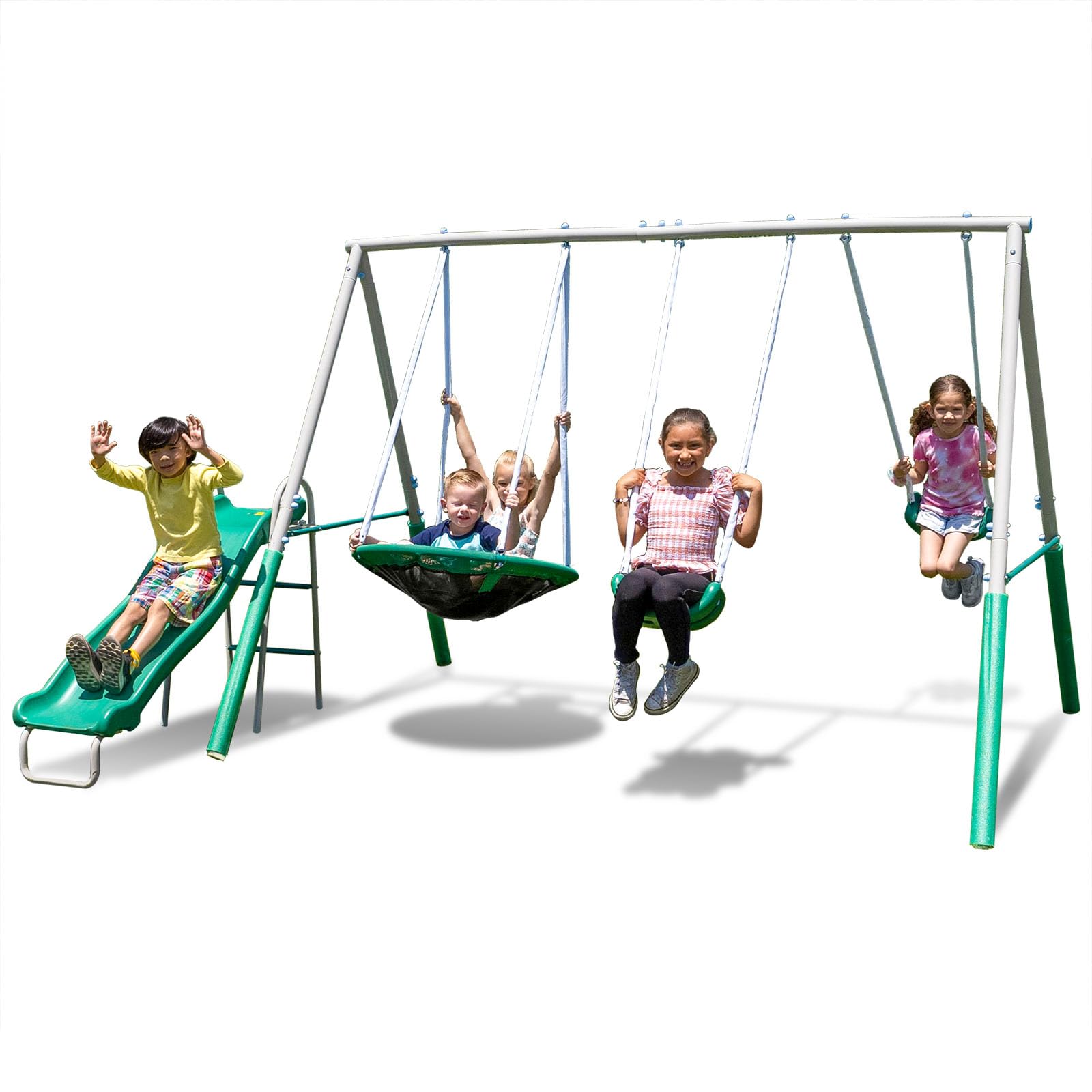 Amazon.com: Sportspower Northridge Metal Swing Set, 500 lb