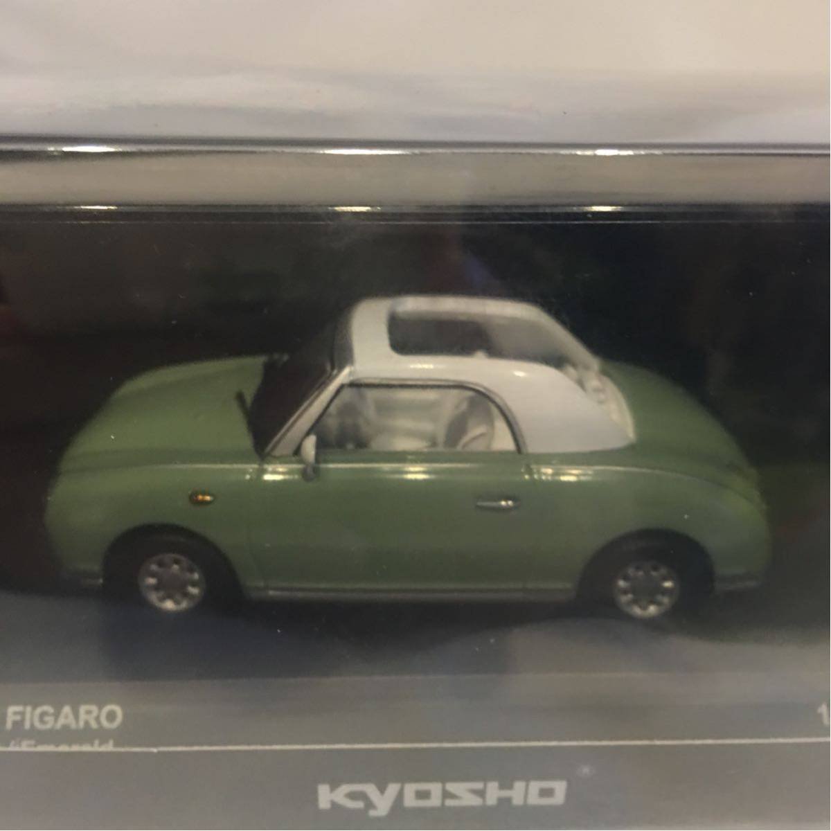 KYOSHO 1/43 NISSAN FIGARO Emerald Green 京商 日産 フィガロ