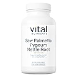 Vital Nutrients Saw Palmetto with Pygeum & Nettle Root - Vegan Saw Palmetto for Men Supports Healthy Prostate Function* - Gluten, Dairy, Soy Free - 120 Capsules