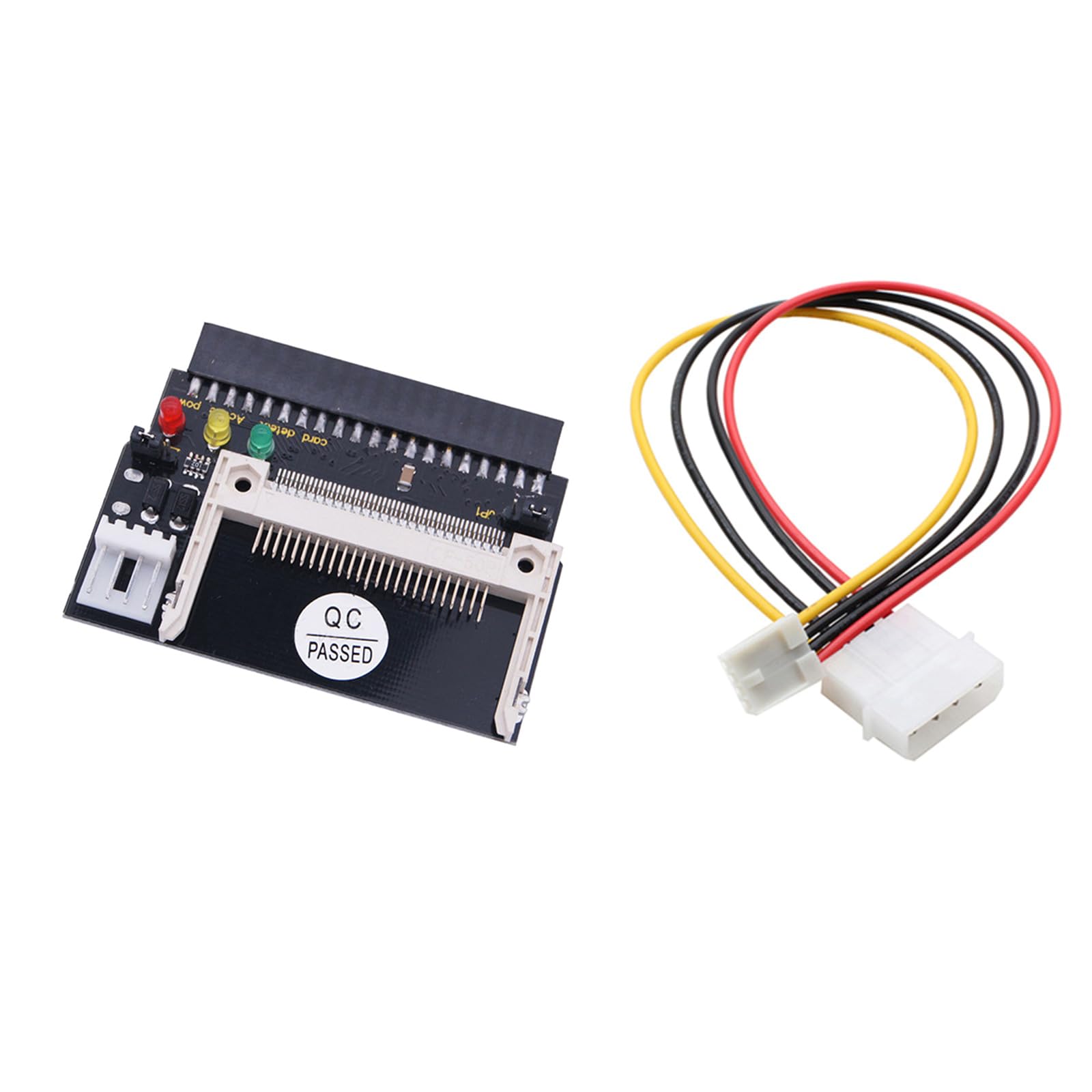 Adattatore per scheda di memoria flash compatto a 40 pin hard disk convertitori adattatore hard disk shock compatto lampeggiante