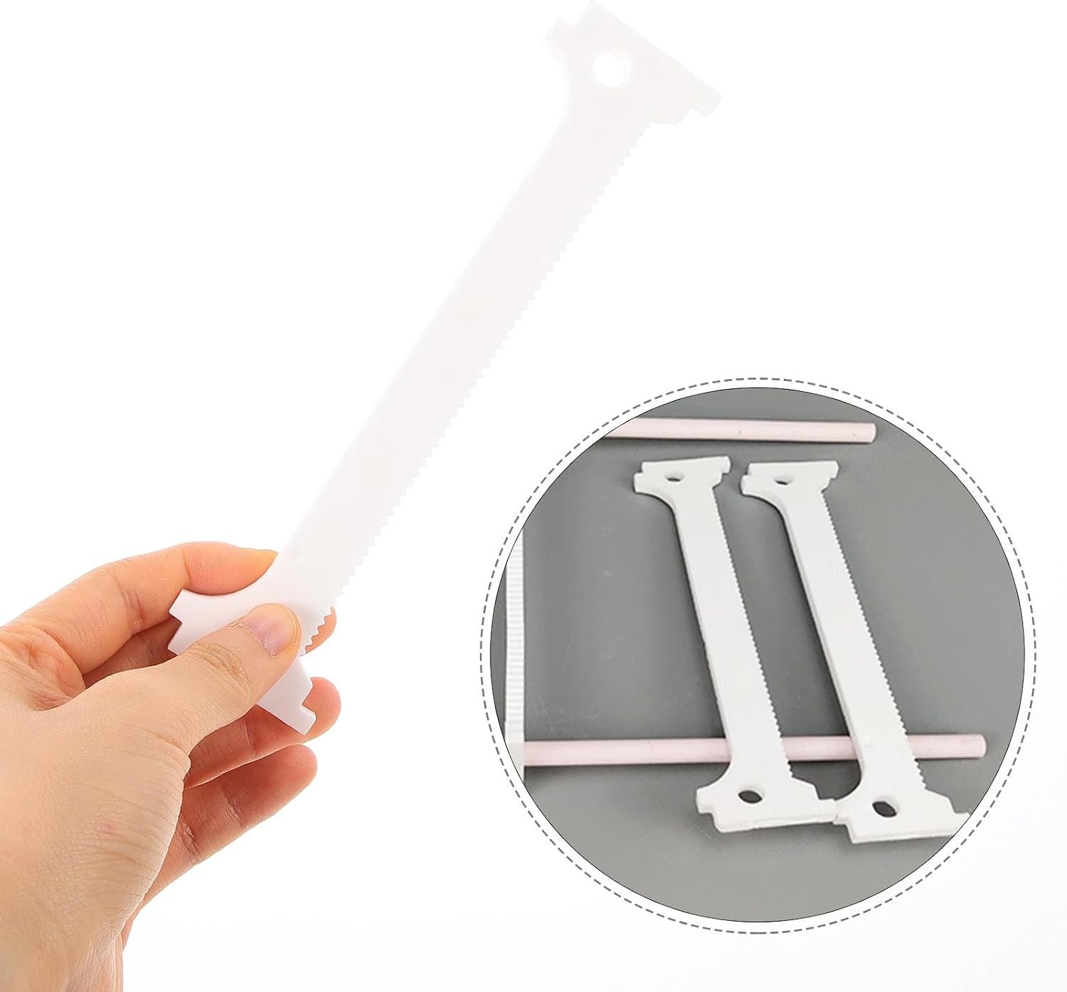 WOONEKY Ceramic Firing Bracket Kiln Accessories 2pcs High Temperature Wear-Resistant Clay Firing Tool for Jewelry Making and Pottery Craft