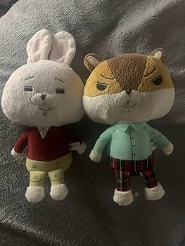 Amazon.co.jp: 紙兎ロペ アキラ先輩 ロペ ぬいぐるみ 2点セット
