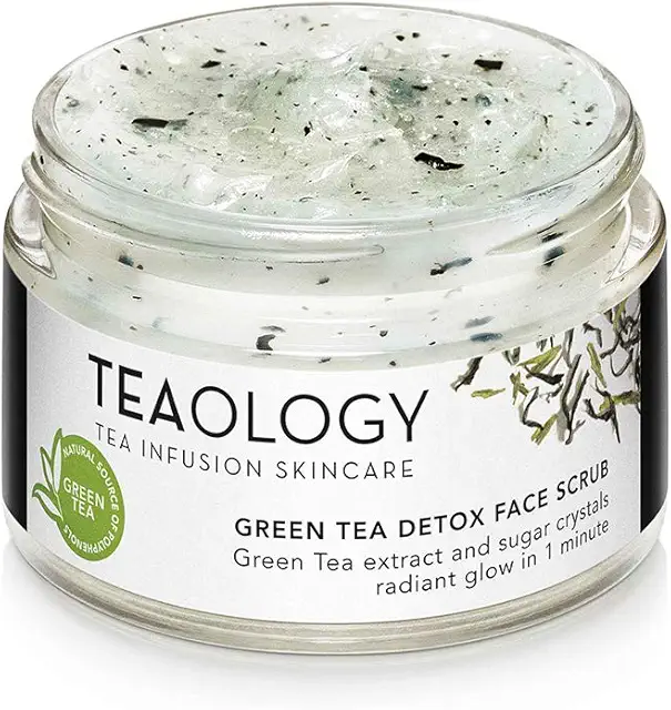 Green Tea Detox Face Scrub 50 ml - Refreshing Green Tea Scrub