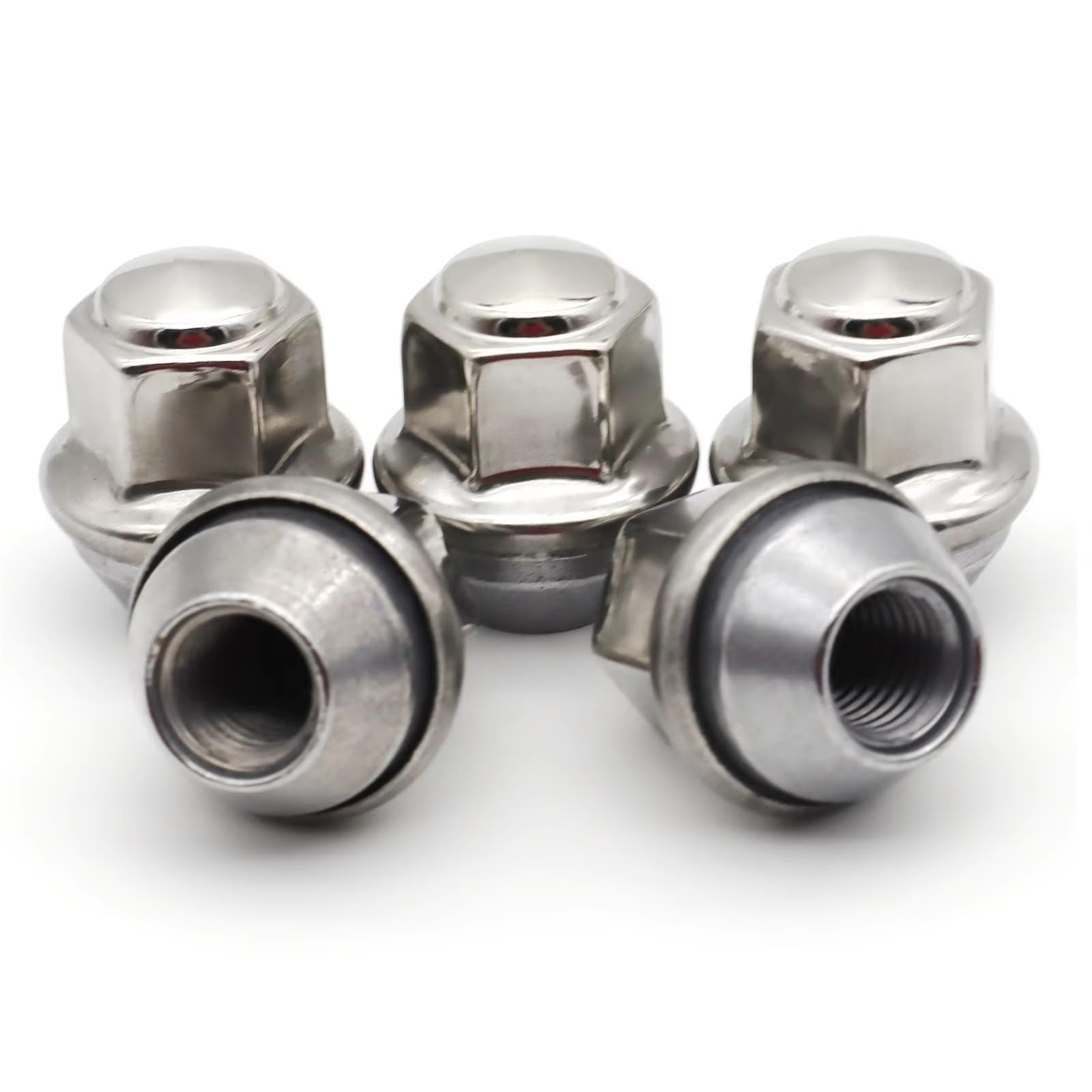 Pernos Rueda Cónicos Compatible Con Ford Para Kuga 2013 2014 2015 2016 2017 2018 2019 20x Tuercas Pernos Rueda Coche 2434886 2179620 ACPA1012D2B