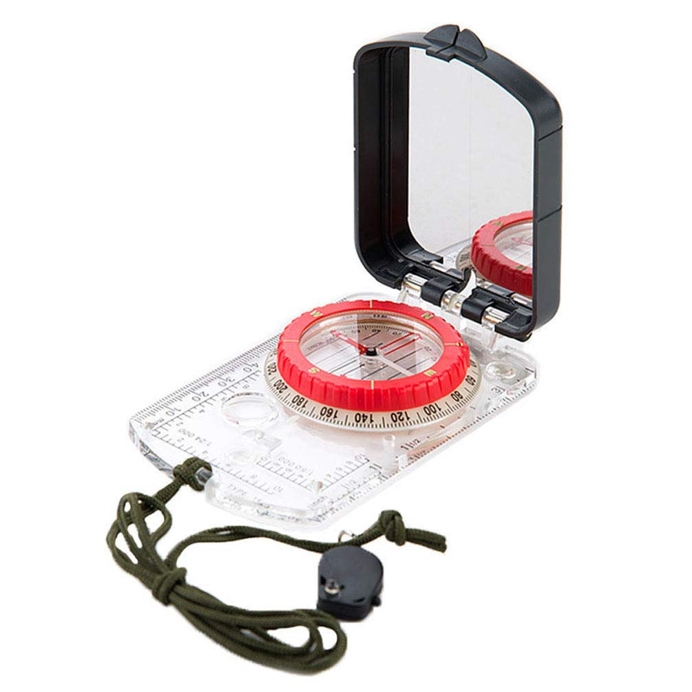 Beau Boussole Portable, Boussole étanche et Antichoc, Design Lumineux, pour L'extérieur, Le Camping et La Randonnée Durable