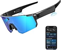 Vista 10 de Lentes inteligentes AI con cámara 4K, gafas de grabación de video con cámara, gafas de sol deportivas polarizadas con estabilización EIS