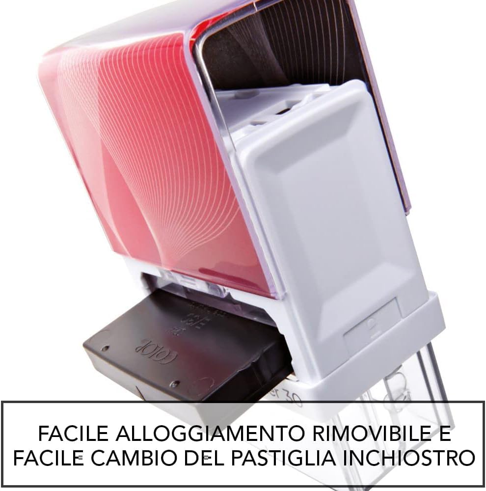 Timbro Autoinchiostrante Personalizzato Colop - 58x22 Mm, Fino A 5 Righe, Per Aziende O Eventi
