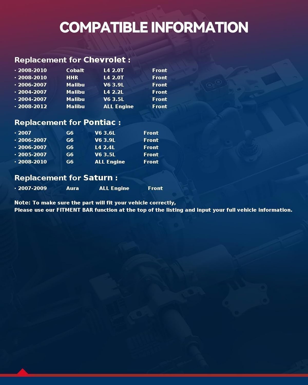 KAX 513214 1PC Front Wheel Hub Bearing Compatible with Chevrolet Cobalt 2008-2010,W/ABS 5 Lugs Wheel Bearing and Hub Assembly