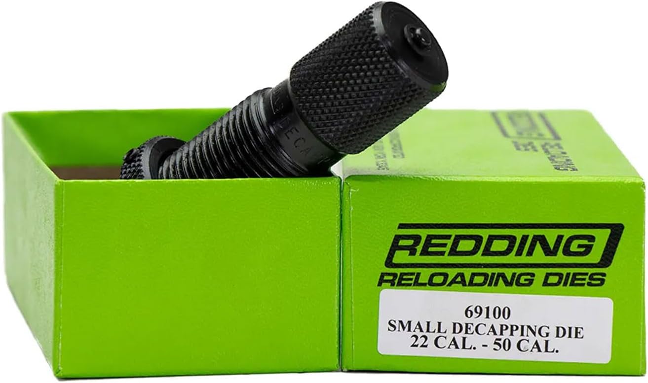 Redding Universal Decapping Die | Durable Versatile Gunsmithing Handloading Reloading Tool