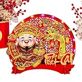 Nombreuses utilisations : les décorations de table prospérité servent de pièce maîtresse élégante pour les fêtes de printemps et améliorent considérablement l'ambiance dans les restaurants et les magasins. Idéal pour les événements d'ouverture d'affaires, il offre une façon élégante de mettre en valeur visuellement les environnements festifs et professionnels. Cette décoration de table est parfaite pour embellir différentes occasions et convainc par sa large utilisation dans différents ensembles