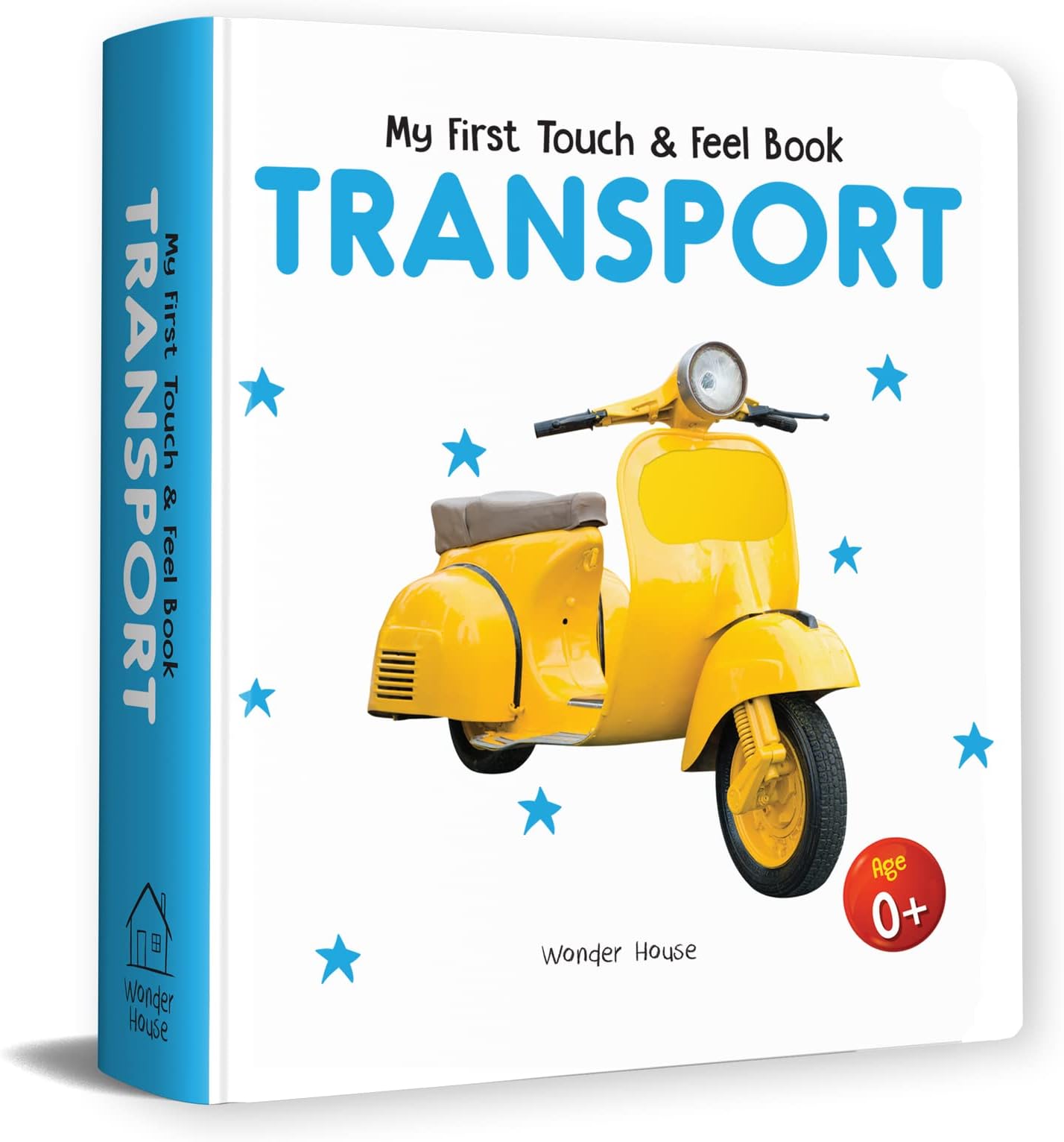 Wonder House Books My First Of Touch And Feel - Transport : Touch And Feel Board For CHildren