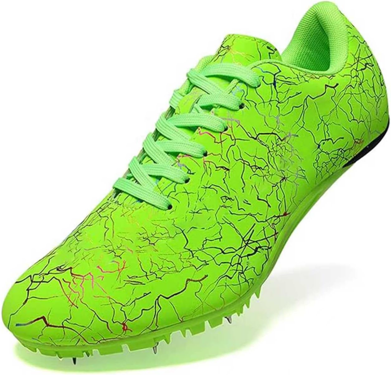 Men's Spikes Track and Field Shoes Outdoor Sprint Racing Running Jumping Traning Cleats