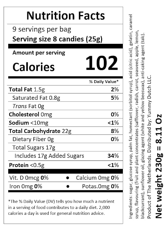 Chewy Candy | Maoam | Pinballs | Total Weight 8.11 ounce