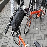 Colore nero Nuovo Pieghevole Bici della Bicicletta Carrier Bag Black