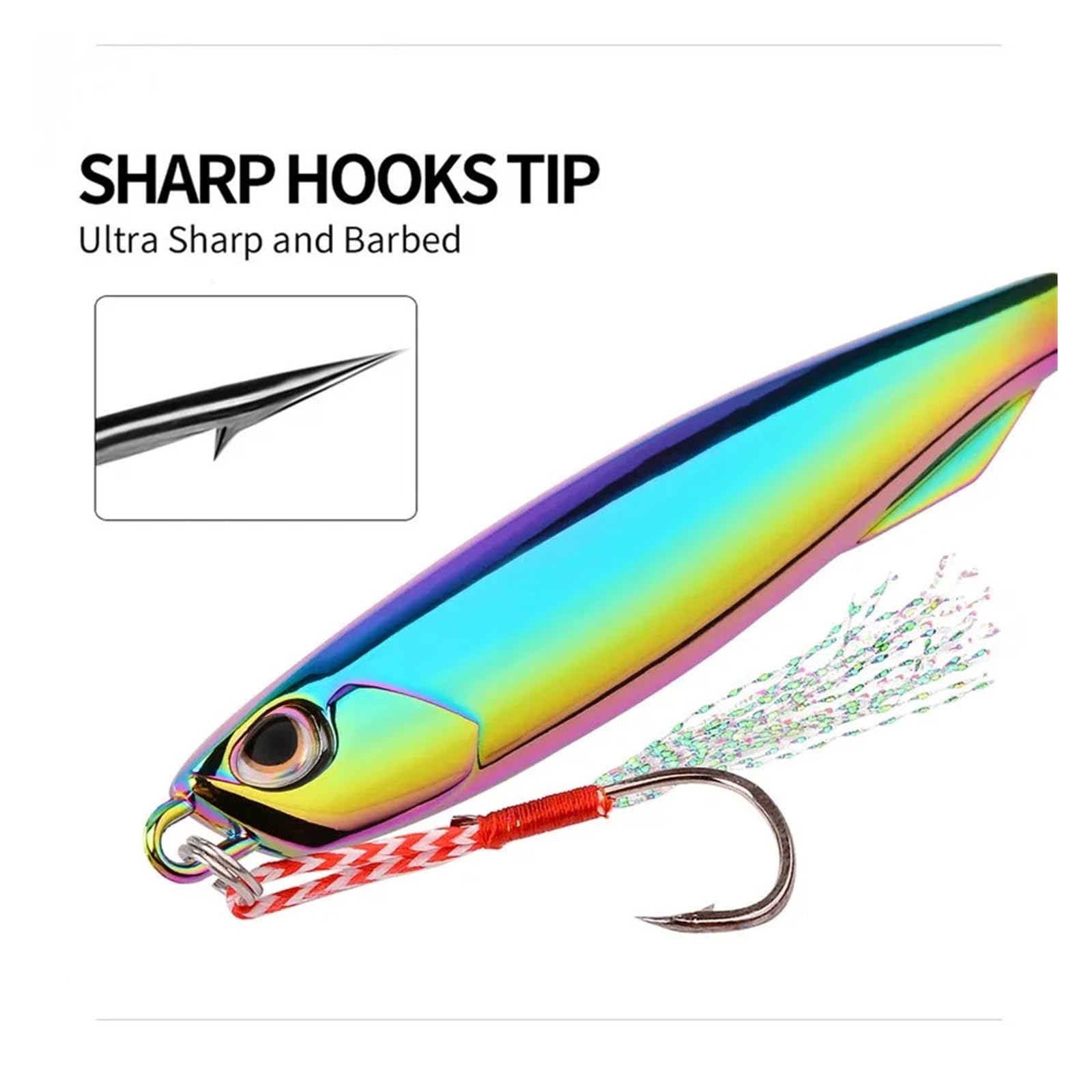 XILILHC 10 Unids/Lote Japen Metal Fundido Jig Cuchara 10/15/20/30/40/60g Orilla De Jigging Pescado Mar Señuelo For Pesca De Lubina Aparejos De Cebo Artificial
