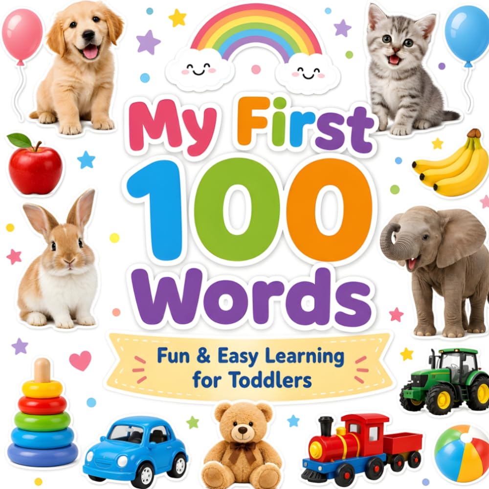My First 100 Words: Fun and Easy Learning for Toddlers
