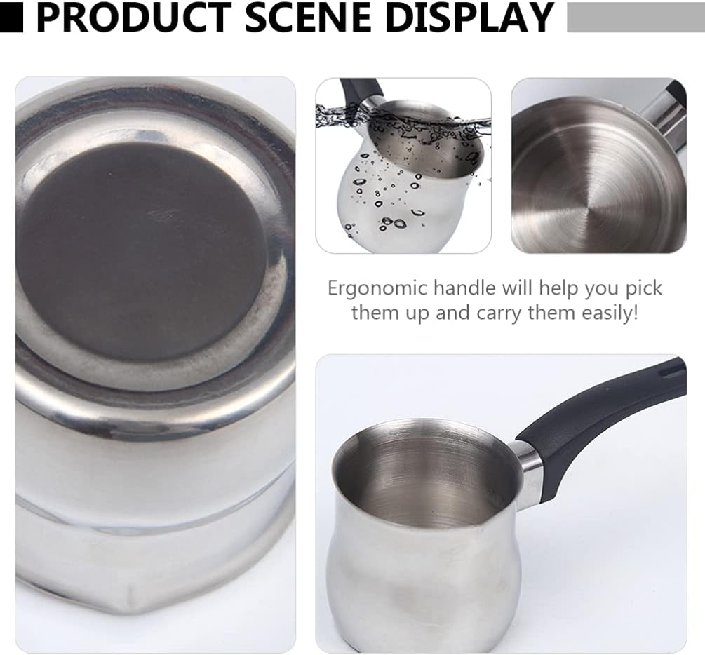 Stainless Steel Frothing Pitcher for Espresso Ergonomic Handle Easy to Clean for Lattes and Cappuccinos and Elegant Design