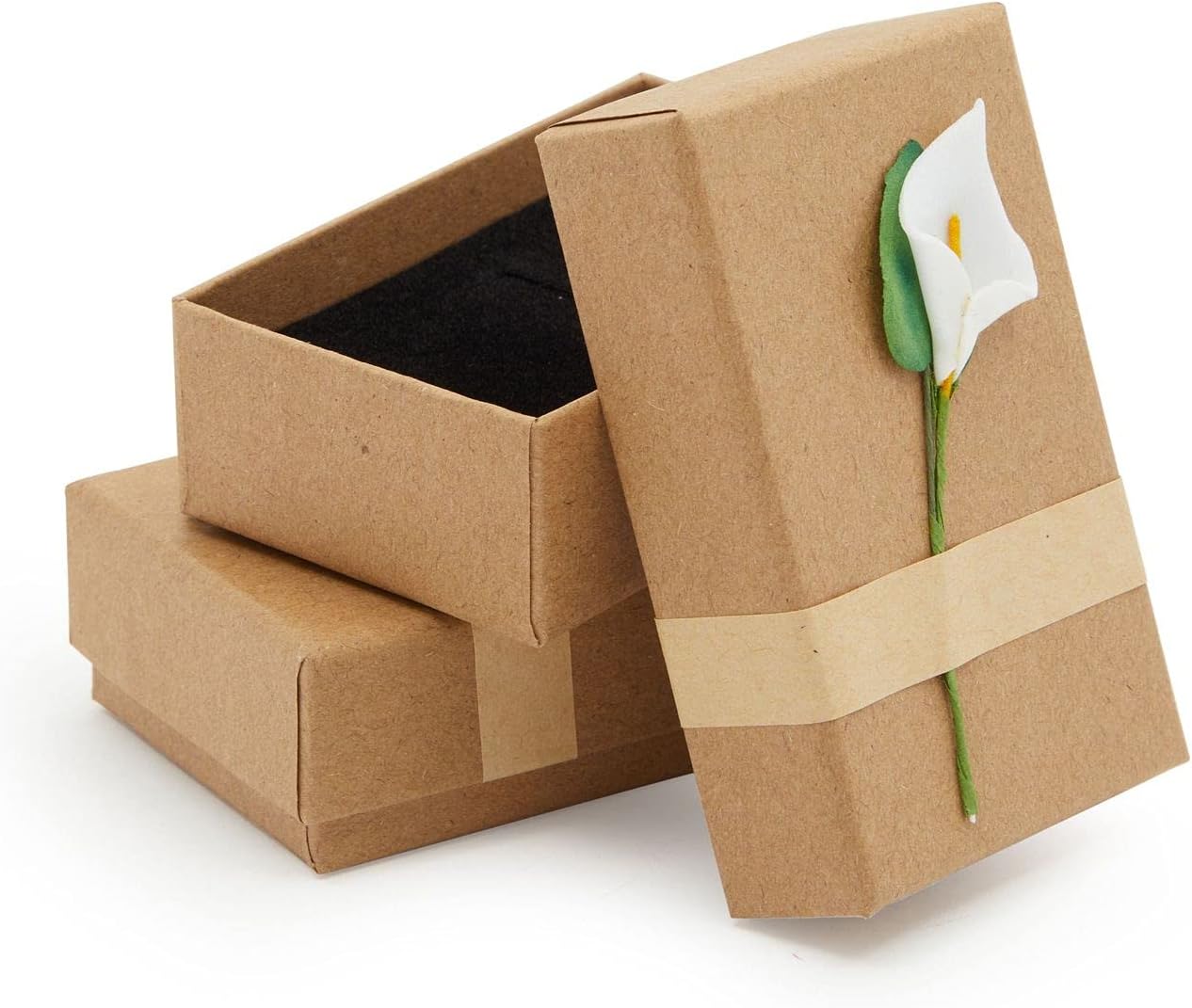 Floral Gift Boxes For Necklaces and Bracelets (2.2 x 3.5 x 1.2 In, 24 Pack) : Clothing, Shoes & Jewelry