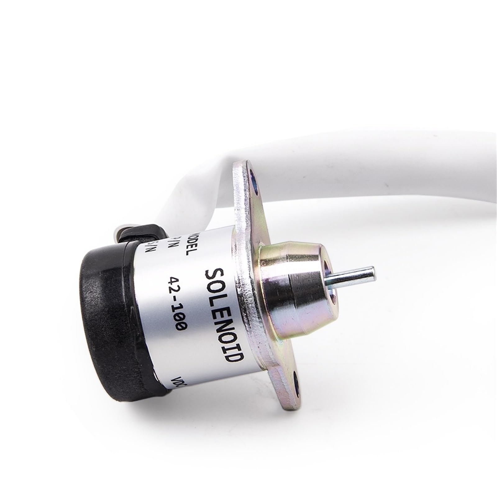 Solenoide de corte de combustible Solenoide de apagado de combustible para válvula de extinción de incendios de motor diésel DC12V 42-100, compatible con Yanmar 1500-3076, Thermo King