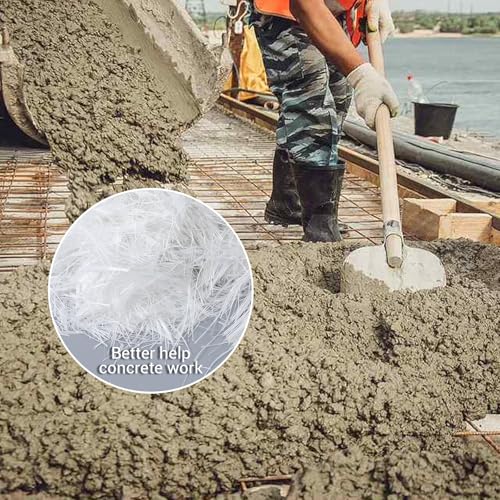 Fibre de verre de renforcement pour béton et ciment blanc de haute densité - 7