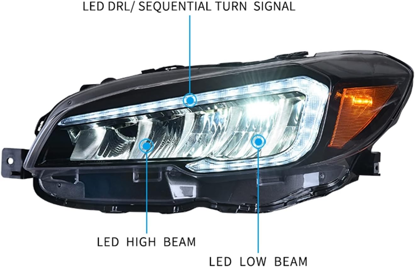 スバル WRX STI S4 S207 S208 全年式対応LEDヘッドライト WRX STI S4