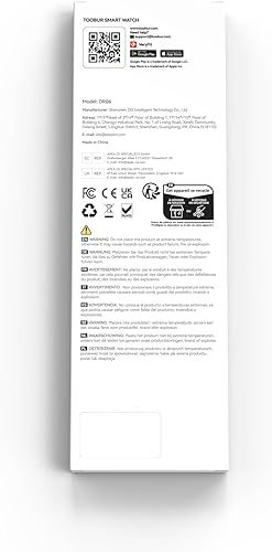 Miniatura 15 de TOOBUR Reloj inteligente para mujer, compatible con teléfono Android e iOS, responderhacer llamadas, contador de ejercicioscontador de pasosreloj