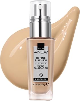 AVON Anew Protinol Refine & Renew Foundation SPF30-30ml