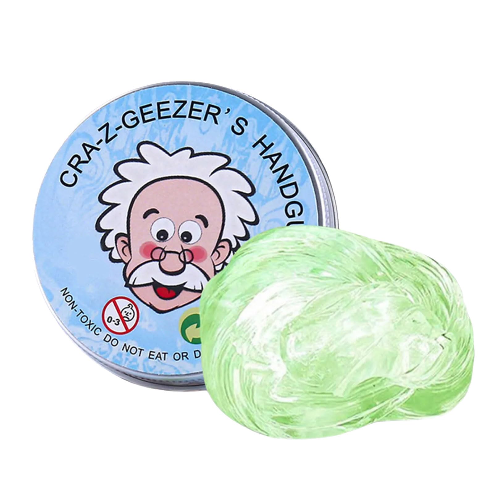 Glossies Clear Liquid Jumping Putty Unique Texture Sensory Toy Colorful Toy for Hand Exercise & Nervous Relief Gift Kids Safe Soft — image 1