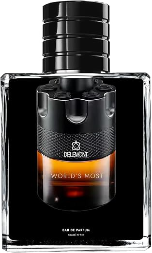 Delemont Azzara World’s Most Wanted EDP 50ML – Long Lasting Men’s Eau De Parfum, Woody Spicy Fragrance, Designer Inspired ...
