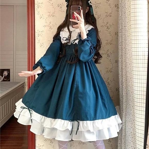 Amazon.co.jp: [REVOYI] オリジナルロリータスカート春秋夏ソフト 