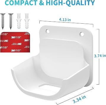 3Pack Wall Mount Holder for eero 6 Plus 6+ and eero 6 Router Mesh Wi-Fi System,Wall Mount Stand Bracket for eero 6 Plus and eero 6 tri-Band Mesh,Wall Bracket for eero 6+ Extender Router Wire Organizer