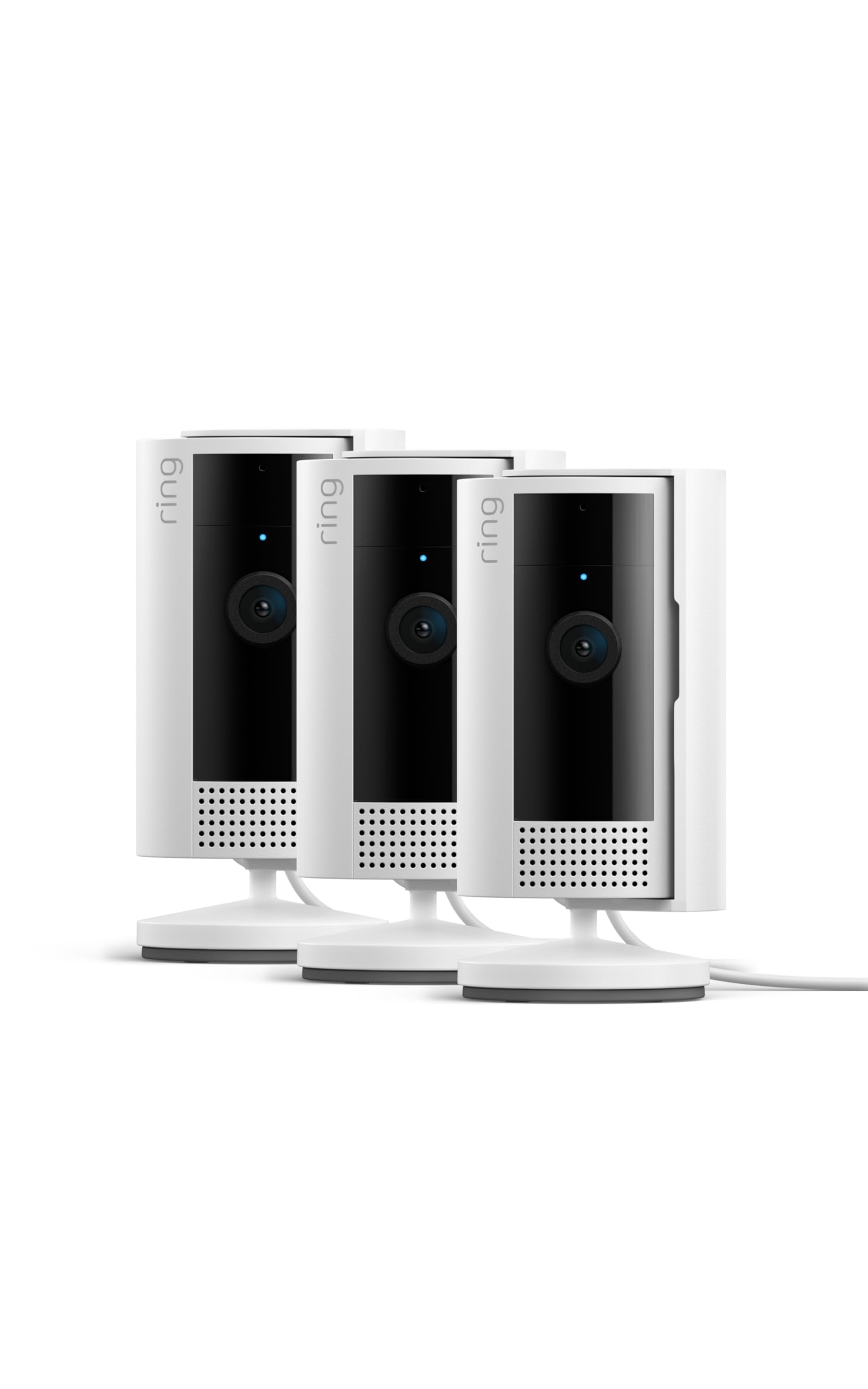Ring Innenkamera (Indoor Camera 2. Gen.) | Überwachungskamera für den Innenbereich | 1080p-HD-Video, Privatsphäre-Sichtschutz, WLAN, ideal für Haustiere, zur Selbstinstallation | 3 Sicherheitskameras