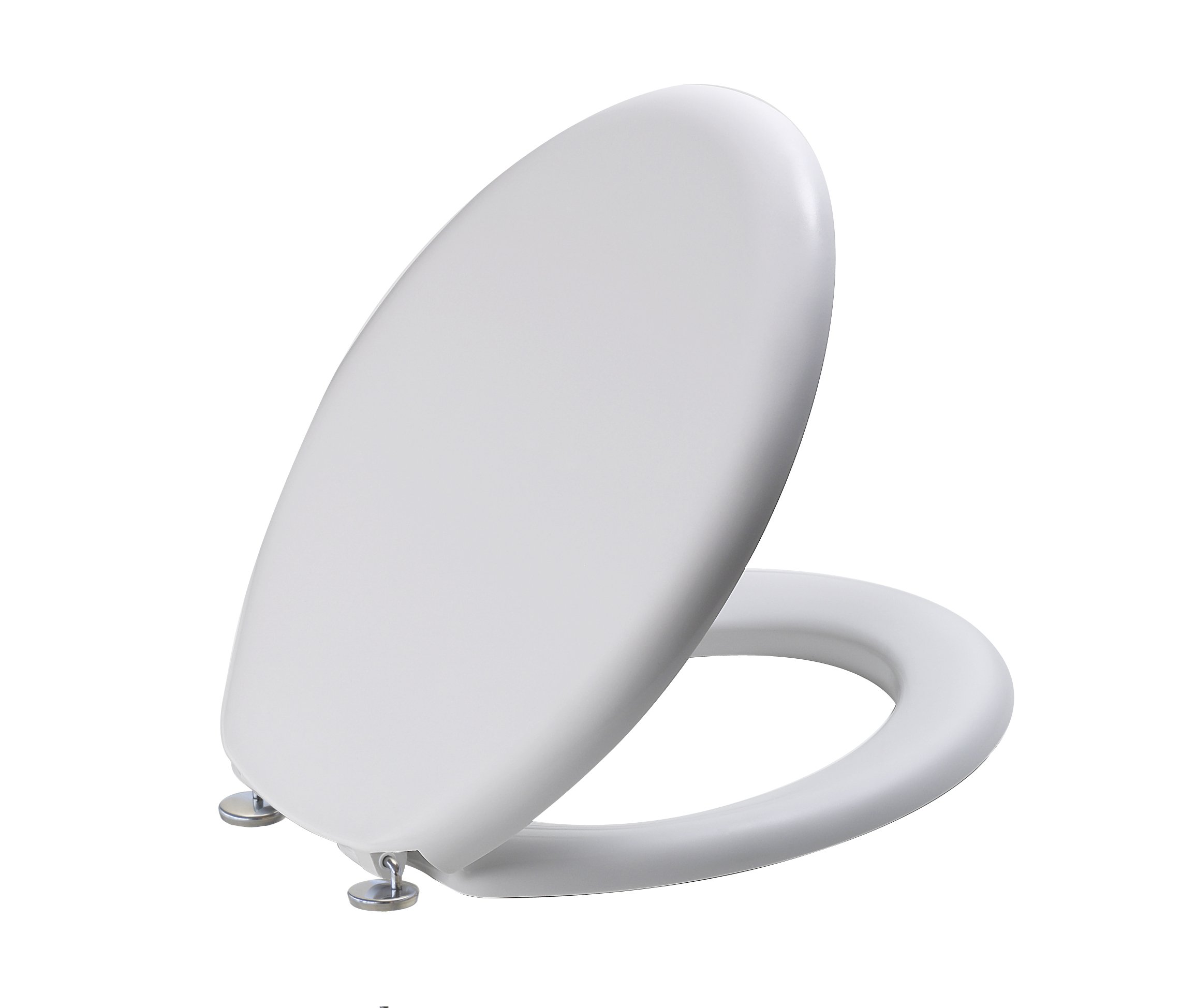 Saniplast Tango Sedile WC, Resina Termoindurente, Bianco, 45x35.1x5.2 cm