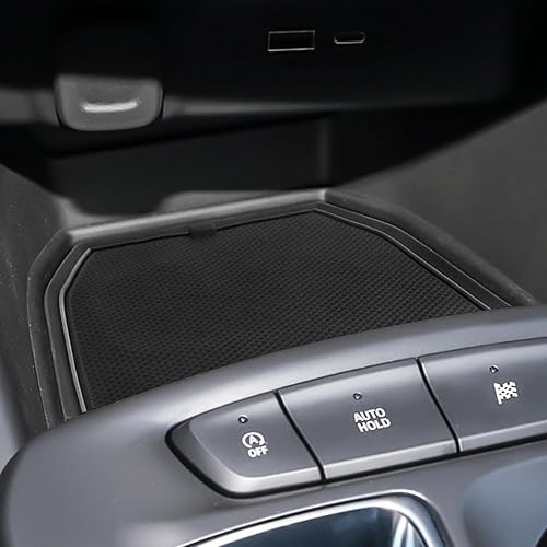 Miniatura 6 de Accesorios para Chevy Trax 2025  para Chevrolet Trax 2024 2025 (LS,1RS,LT,2RS,ACTIV) Insertos para portavasos, ranura para puerta, compartimento