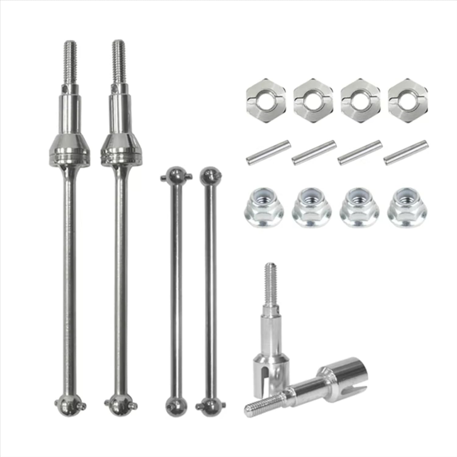 RCカートランスミッションシャフト Compatible With HBX For HAIBOXING 901 901A 903 9