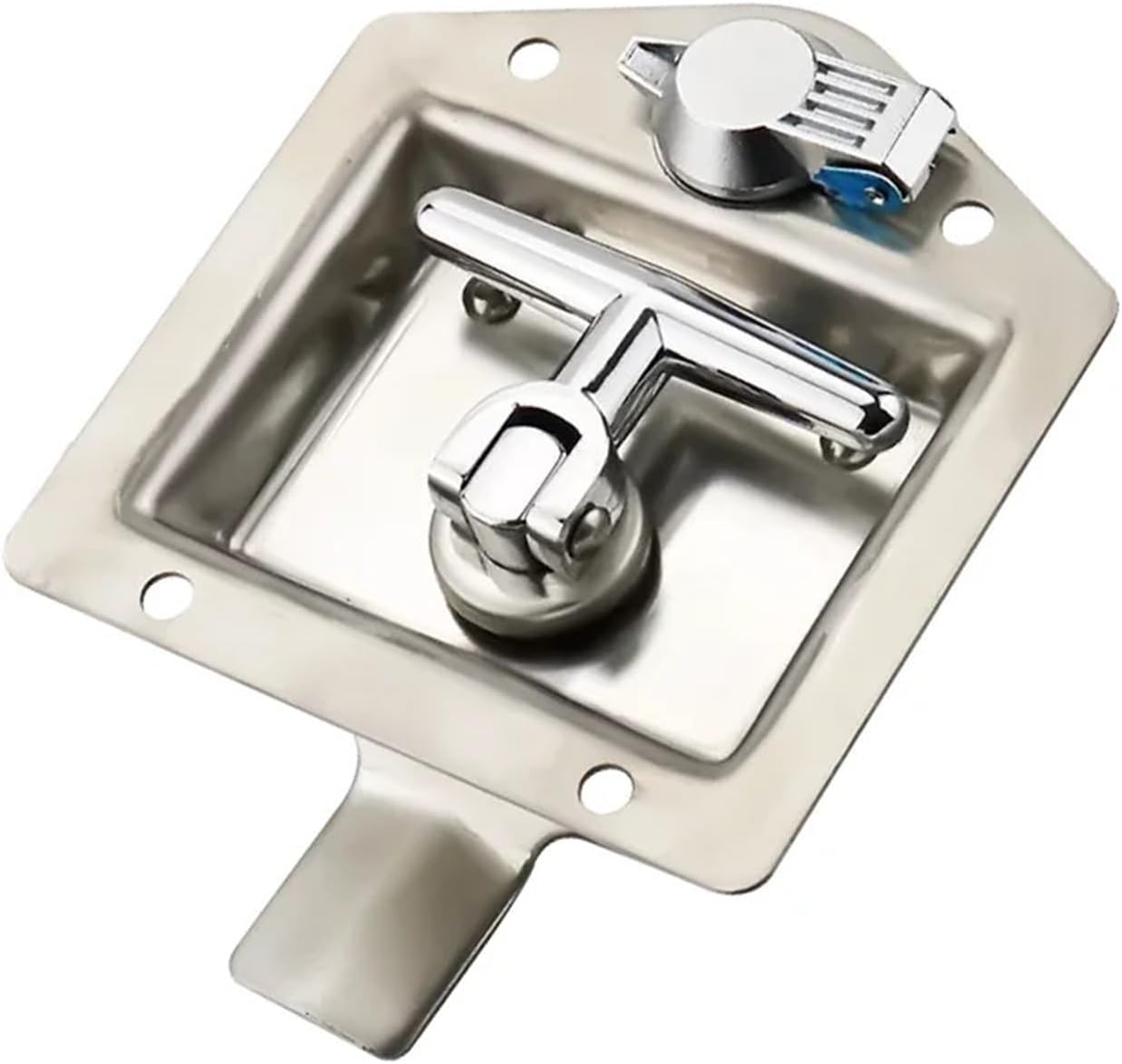 Stainless Steel Panel Lock Toolbox Latch Industrial Cabinet Lock 1Pcs