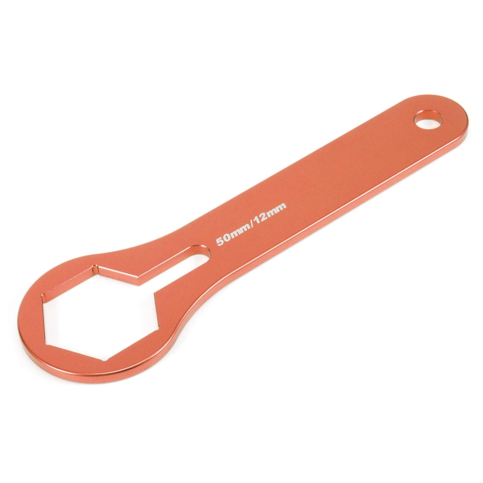 Klucz nastawny ze stali nierdzewnej, klucze szczękowe nastawne, klucz do amortyzatorów, klucz widełkowy, stop aluminium, łatwy w użyciu, kompatybilny z 125, 150, 250, 350, 450, 550, SX, X (pomarańc