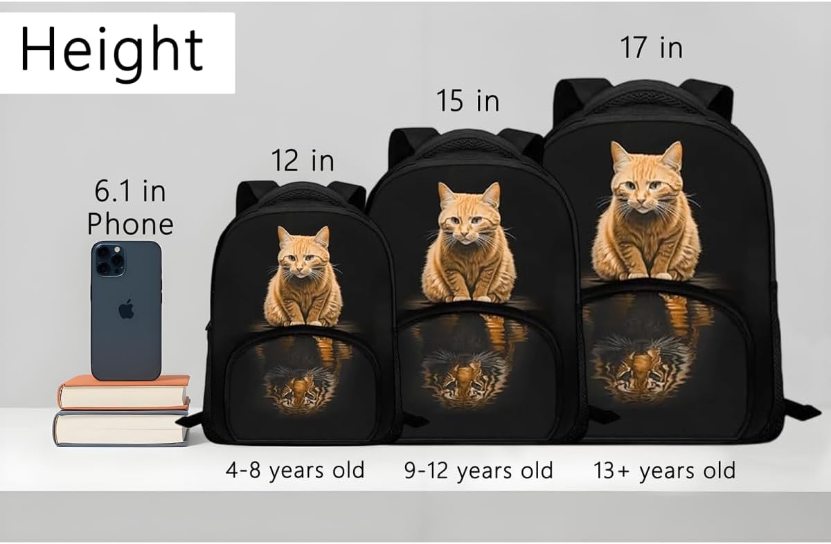 Galaxy Capricorn Pattern Children's Backpack for Girls Boys Daily Use Travel Padded Back Straps 12" Backpacks