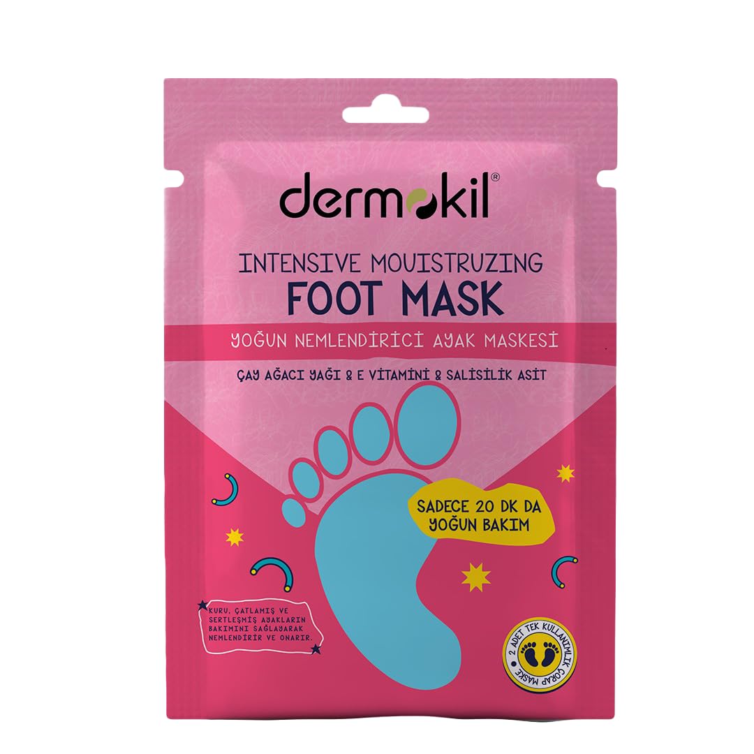 Dermokil Yoğun Nemlendirici Ayak Maskesi 30 ml