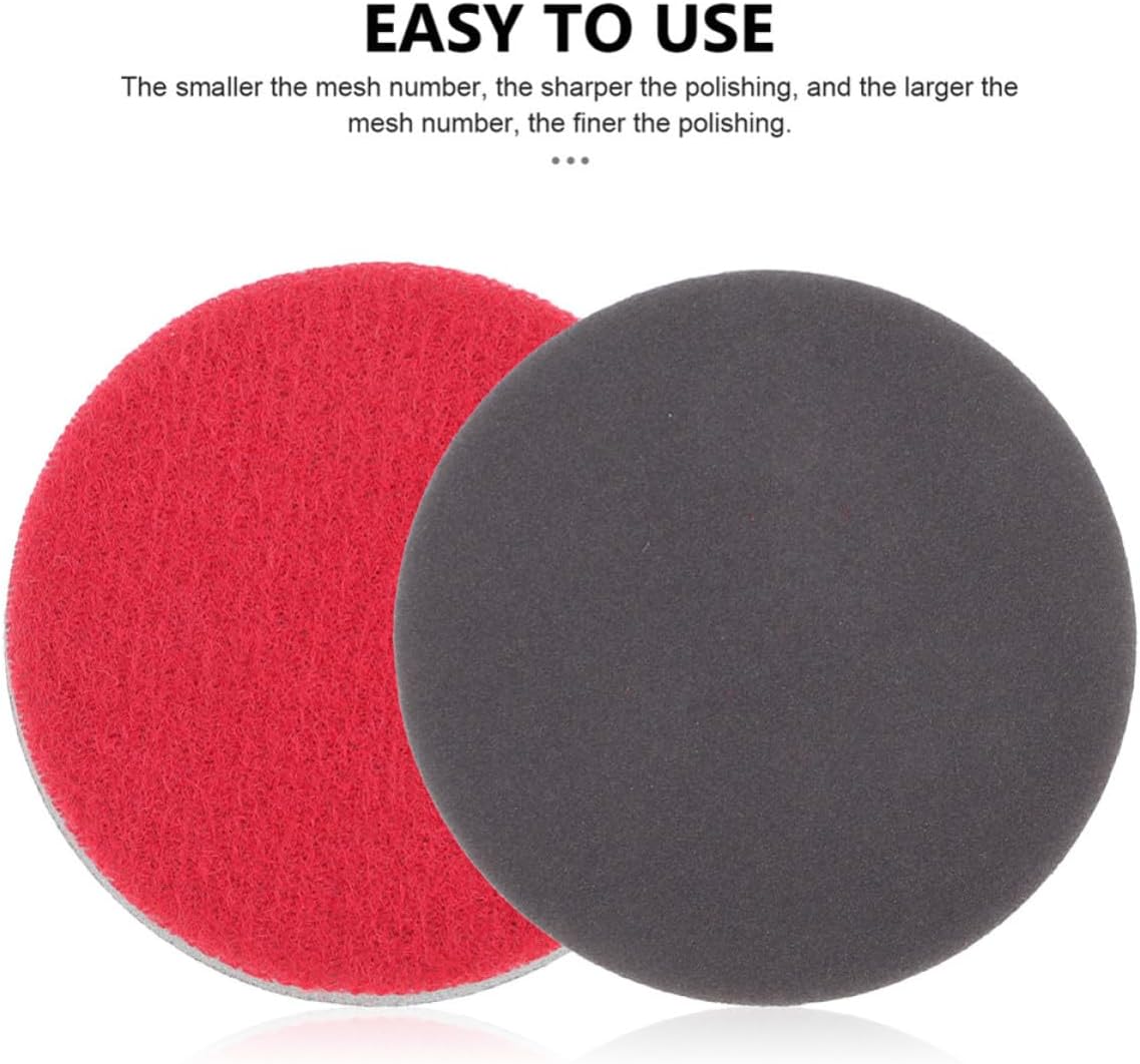 Toddmomy 16pcs Bowling Ball Cleaning Pads Multi-use Sponge Polishing Kit Efficient and Reusable Bowling Ball Polish Pads for Deep Cleaning and Maintenance