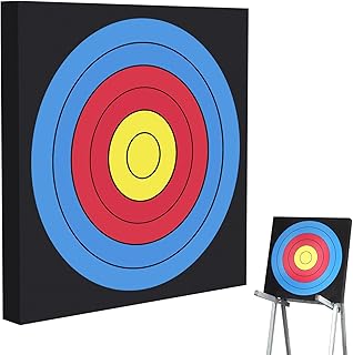 FENJANER Archery Target for Backyard Youth EVA Arrow Target Square Moving Foam Targets for Outdoor Shooting Practice Training Compound Bow and Recurve Bow
