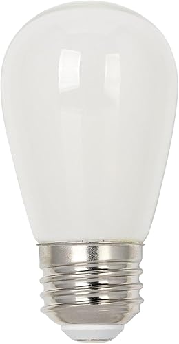 Miniatura 9 de Westinghouse 5511500 1.2 (equivalente a 15 vatios) S14 escarchada, E26 (base mediana), bombilla LED,