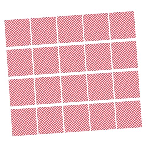 Cabilock 400Pcs Stylish Plaid Food Wrapping Paper Greaseproof for Burgers Fries and Crafts Multipurpose Baking Liner for Parties Picnics and present Bags