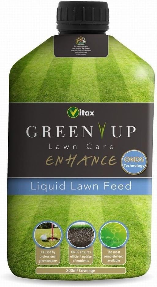 Vitax Enhance Green Up Liquid Lawn Feed 1ltr