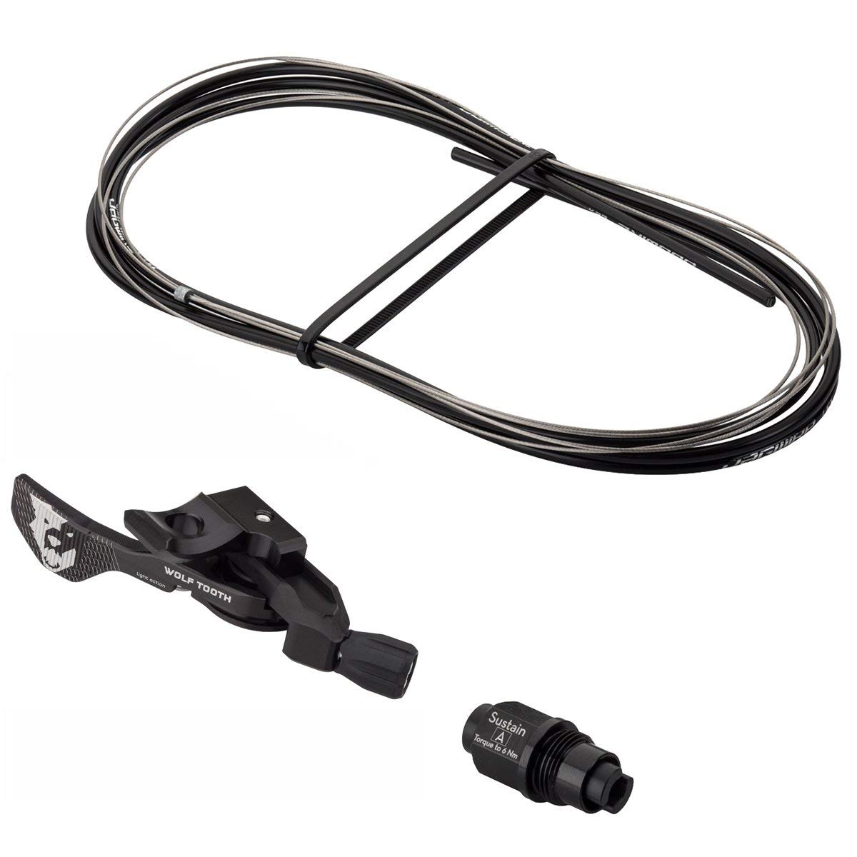 Wolf Tooth Components Remote Sustain Kit for RockShox Reverb Dropper Posts (for Reverb Stealth A2, for SRAM/Avid Matchmaker X)