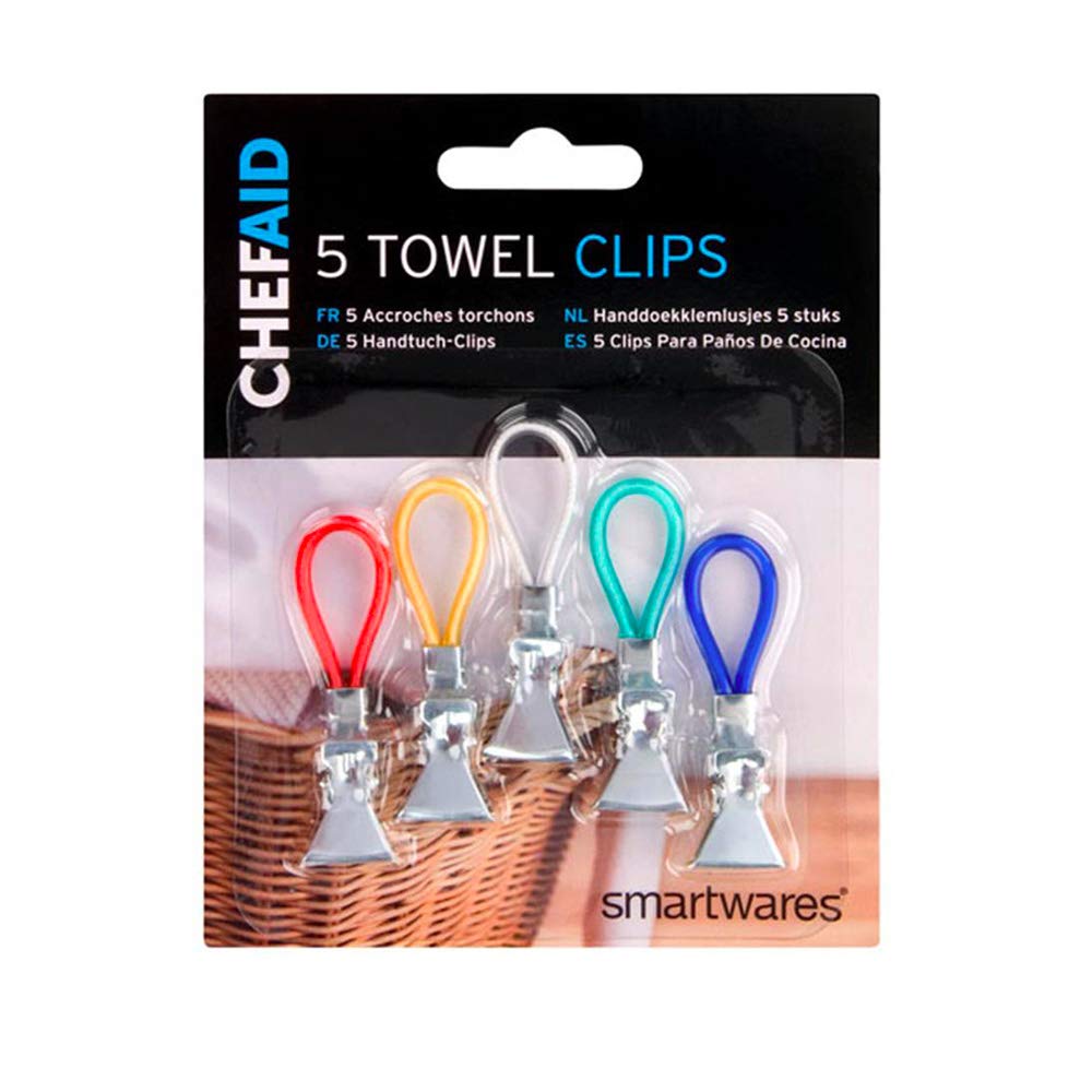 5 Towel Clips