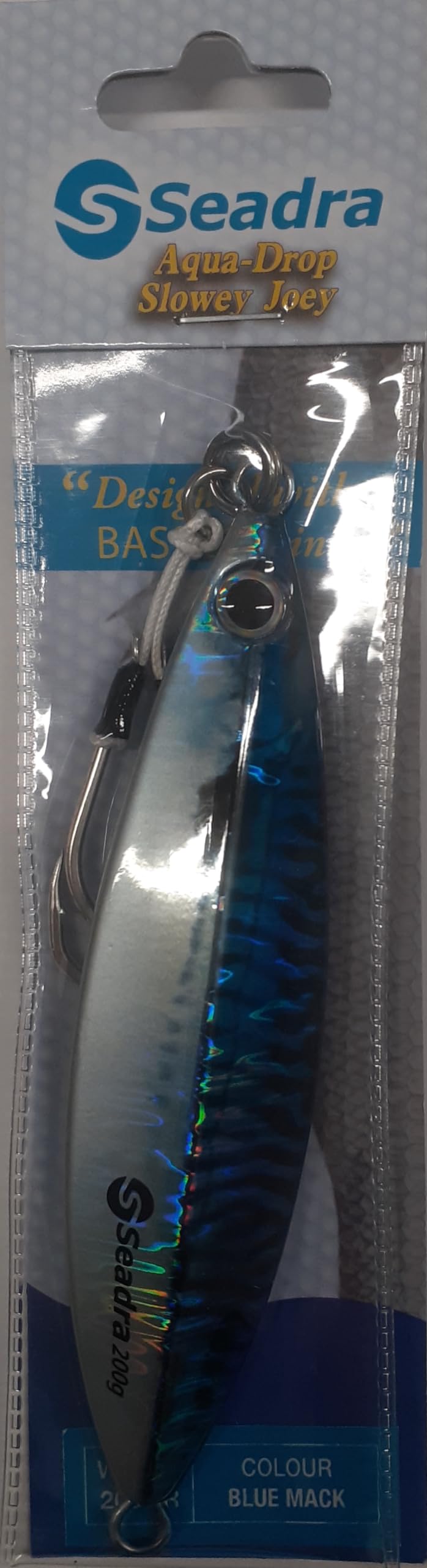 Seadra Aqua-Drop Slowey Joey Jig (Blue Mack, 160gm)