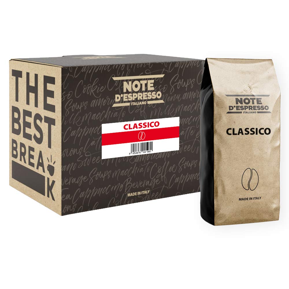 Note d'Espresso - Clásico - Café en Grano - 2 x 1 kg